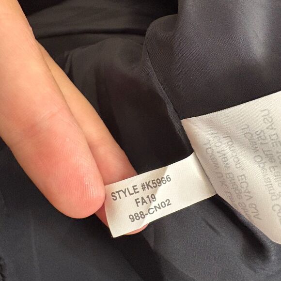 J. Crew Women's Regent Blazer Navy Blue Classic Preppy One Button Size 4 Tall - Picture 6 of 6